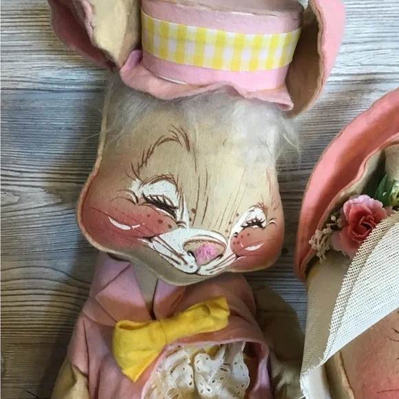 1968 Annalee Easter Parade Rabbits - Picture 3 of 8